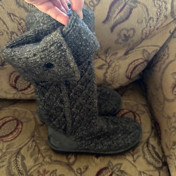 Ugg Cardi Gray Boots - Picture 1 of 3